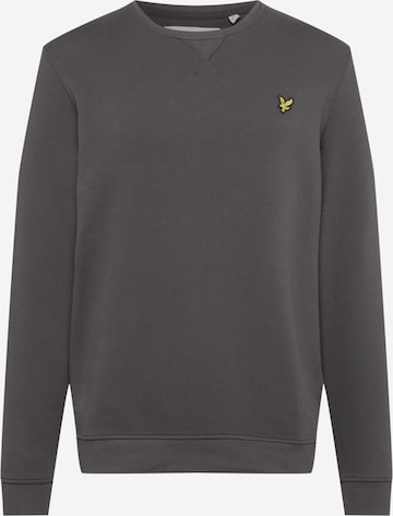 Sweat-shirt Lyle & Scott en gris : devant