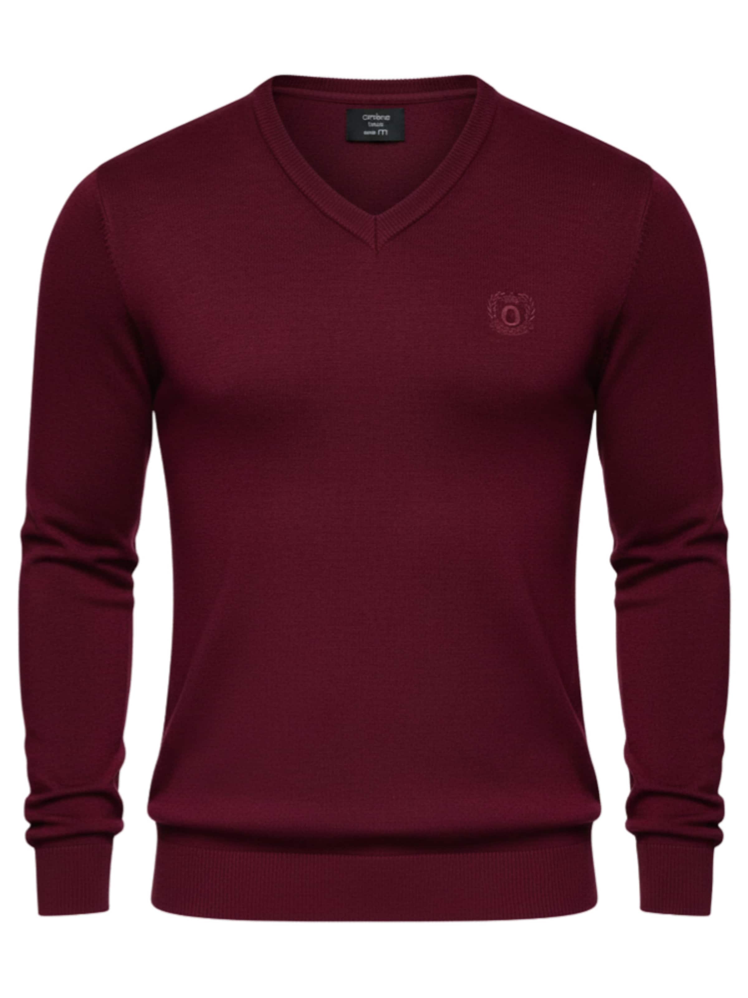 Ombre Trui in Rood: voorkant