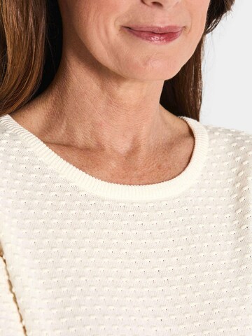 Pull-over Goldner en blanc