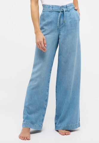 ÆNGELS Loose fit Pants in Blue: front