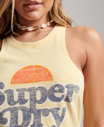 Haut Superdry en jaune