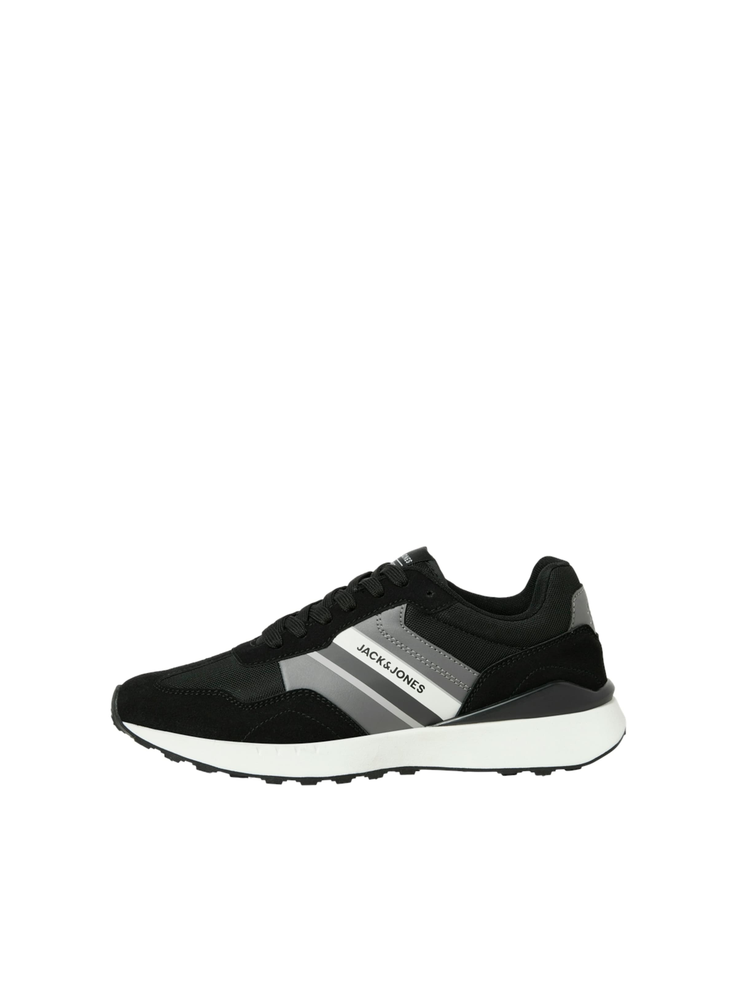 JACK & JONES Sneakers 'JFWBoston' in Black: front