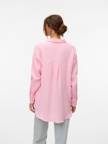 VERO MODA Bluse 'VMNatali' i pink
