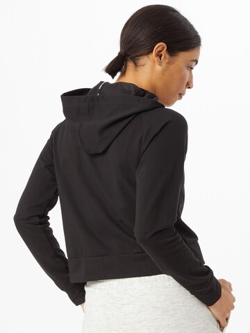 PUMA Athletic Zip-Up Hoodie in Black