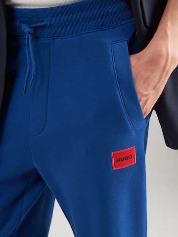 HUGO Tapered Nadrág 'Doak212' - kék