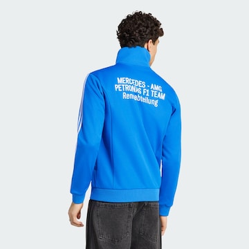 ADIDAS PERFORMANCE - Sudadera con cremallera deportiva 'Mercedes AMG Petronas Formula 1 Team Blue Wonder' en azul