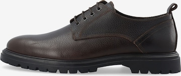 Bianco - Zapatos con cordón 'GIL' en marrón: frente