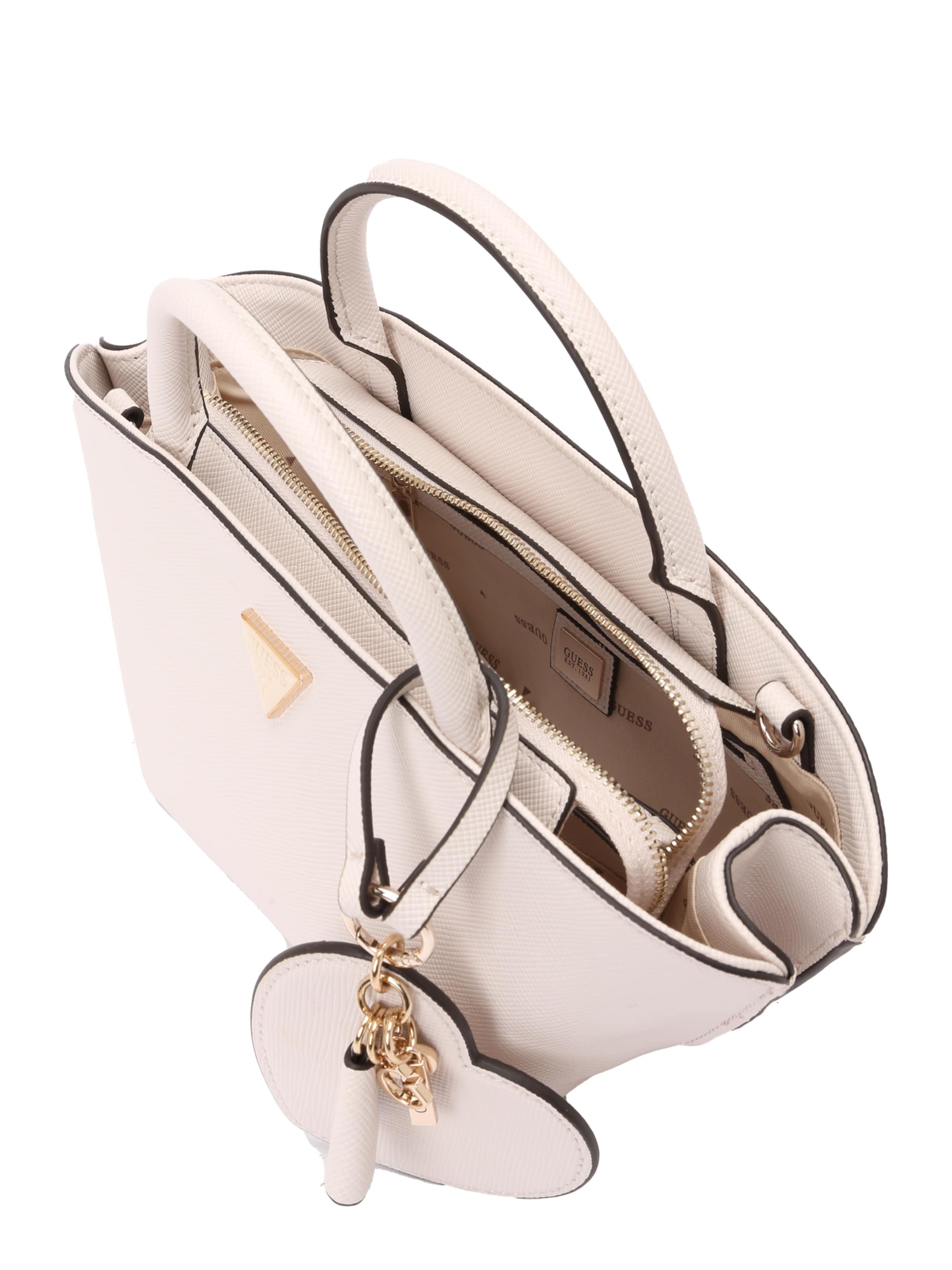 Borsa a mano 'BOLENA MINI SATCHEL' di GUESS in grigio