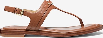 Sandales Michael Kors en marron : devant