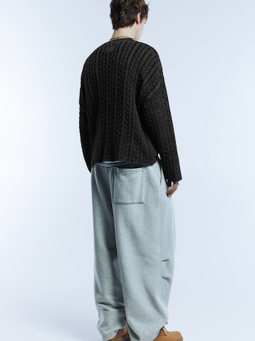 Pull&Bear Trui 'STWD' in Zwart