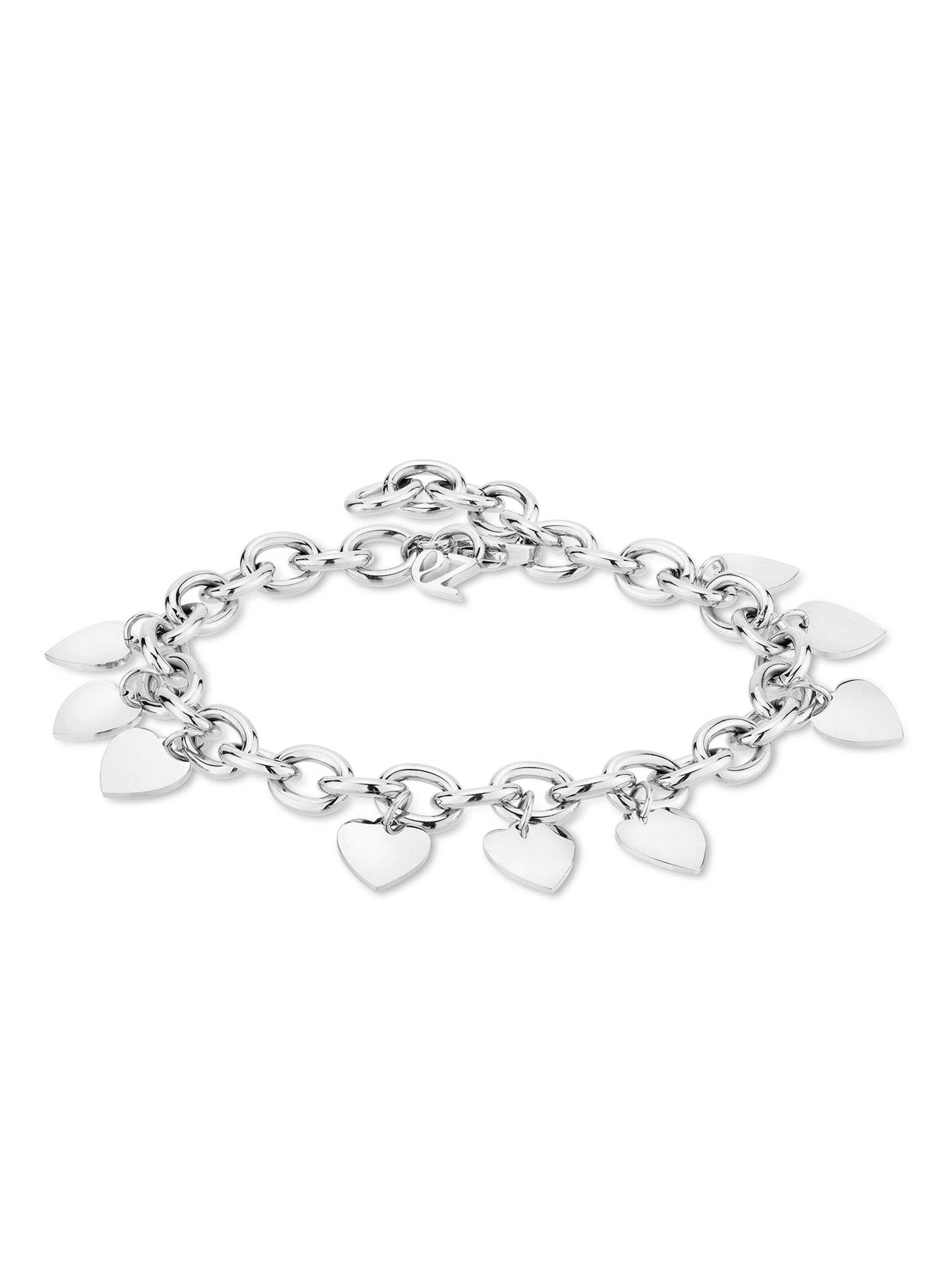 Echtzeit Bracelet in Silver: front