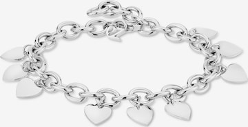 Echtzeit Bracelet in Silver: front