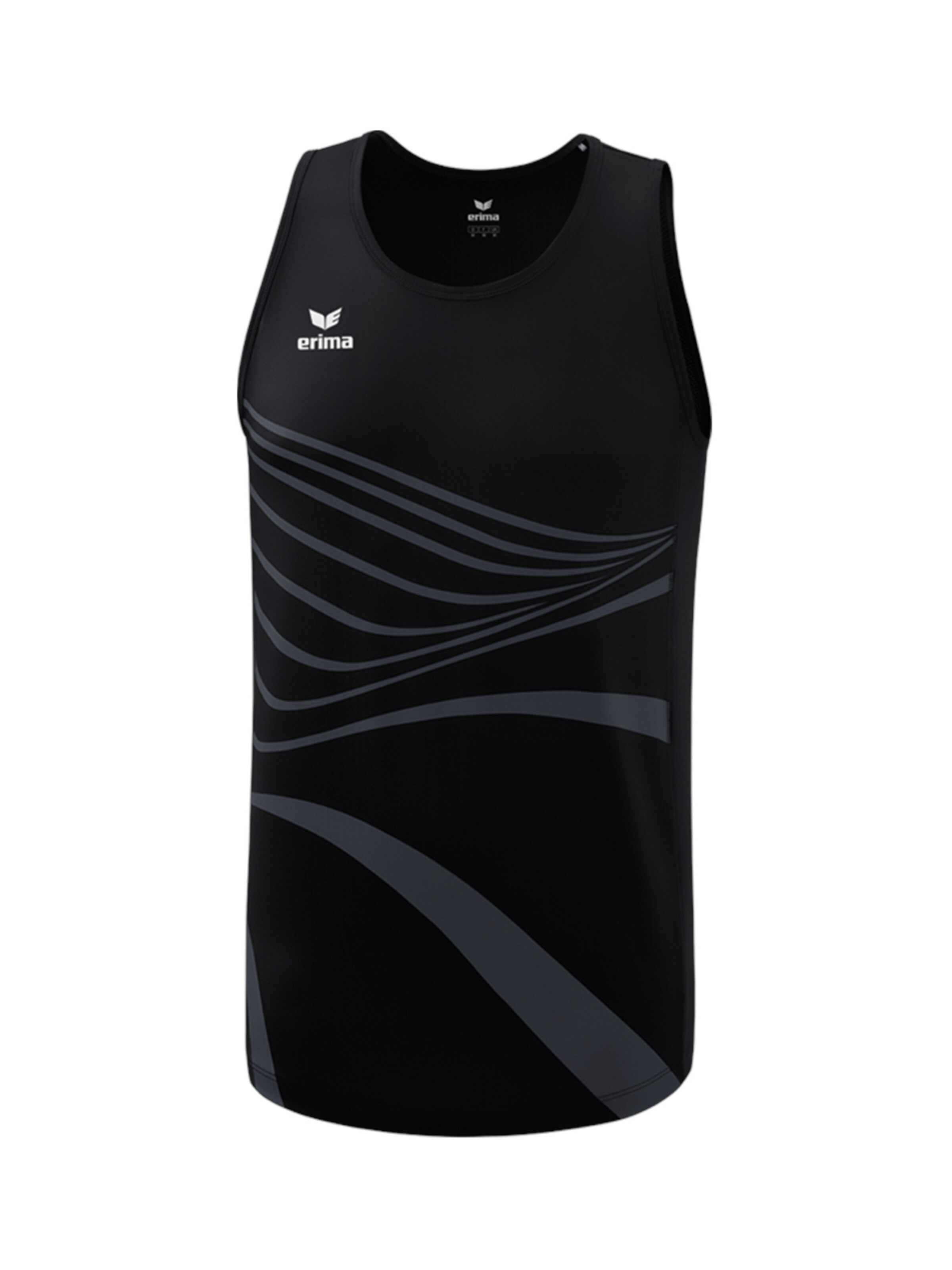 ERIMA Funktionstop in Schwarz: Vorderseite