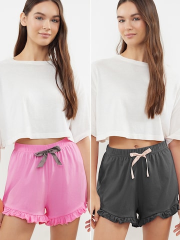 Trendyol Pizsama nadrágok - szürke