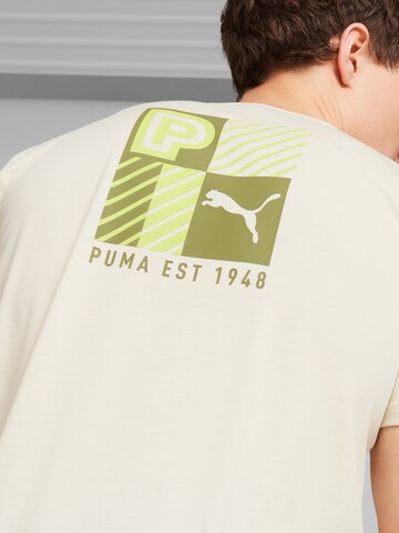 T-Shirt fonctionnel 'Concept' PUMA en blanc