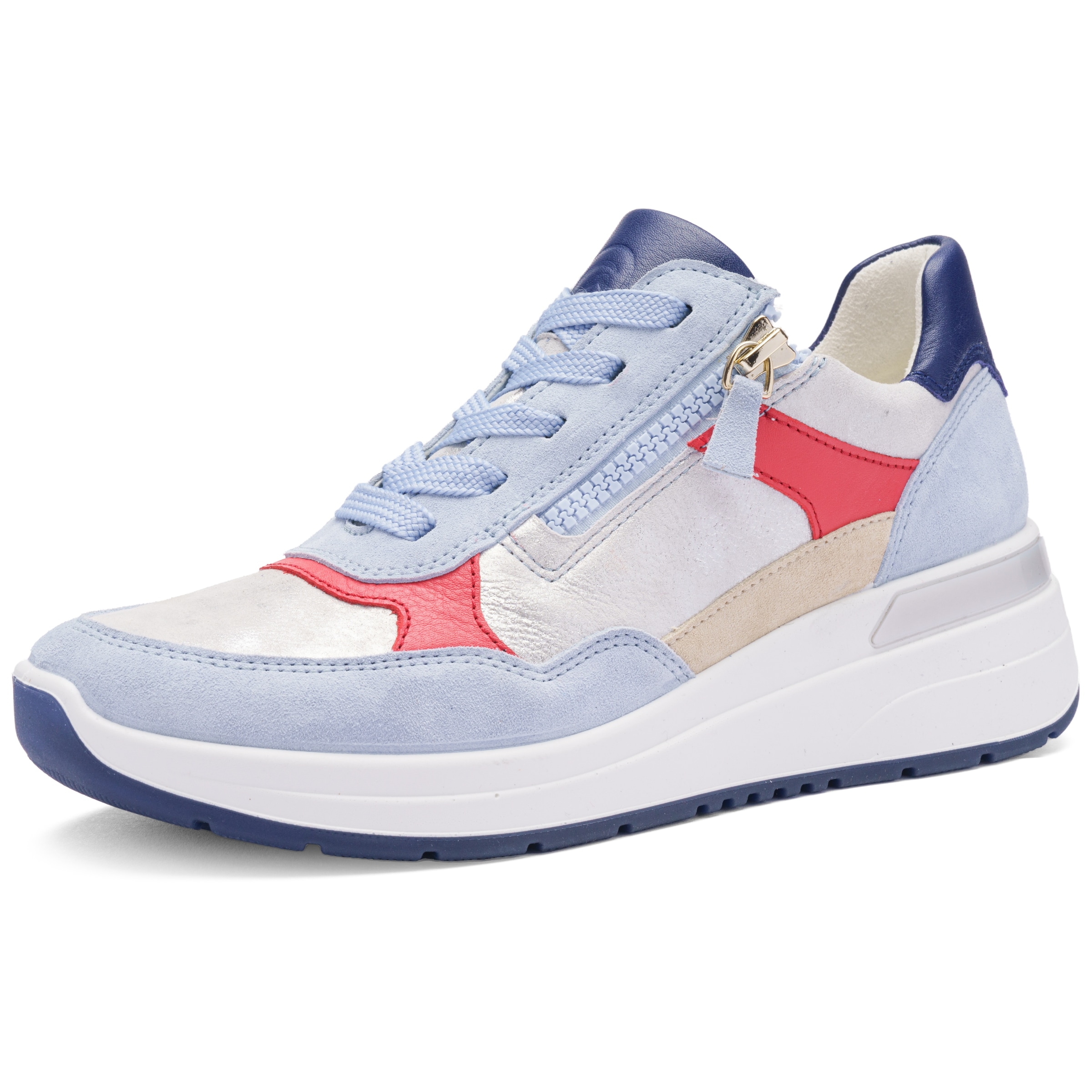 ARA Sneaker in Blau: Vorderseite