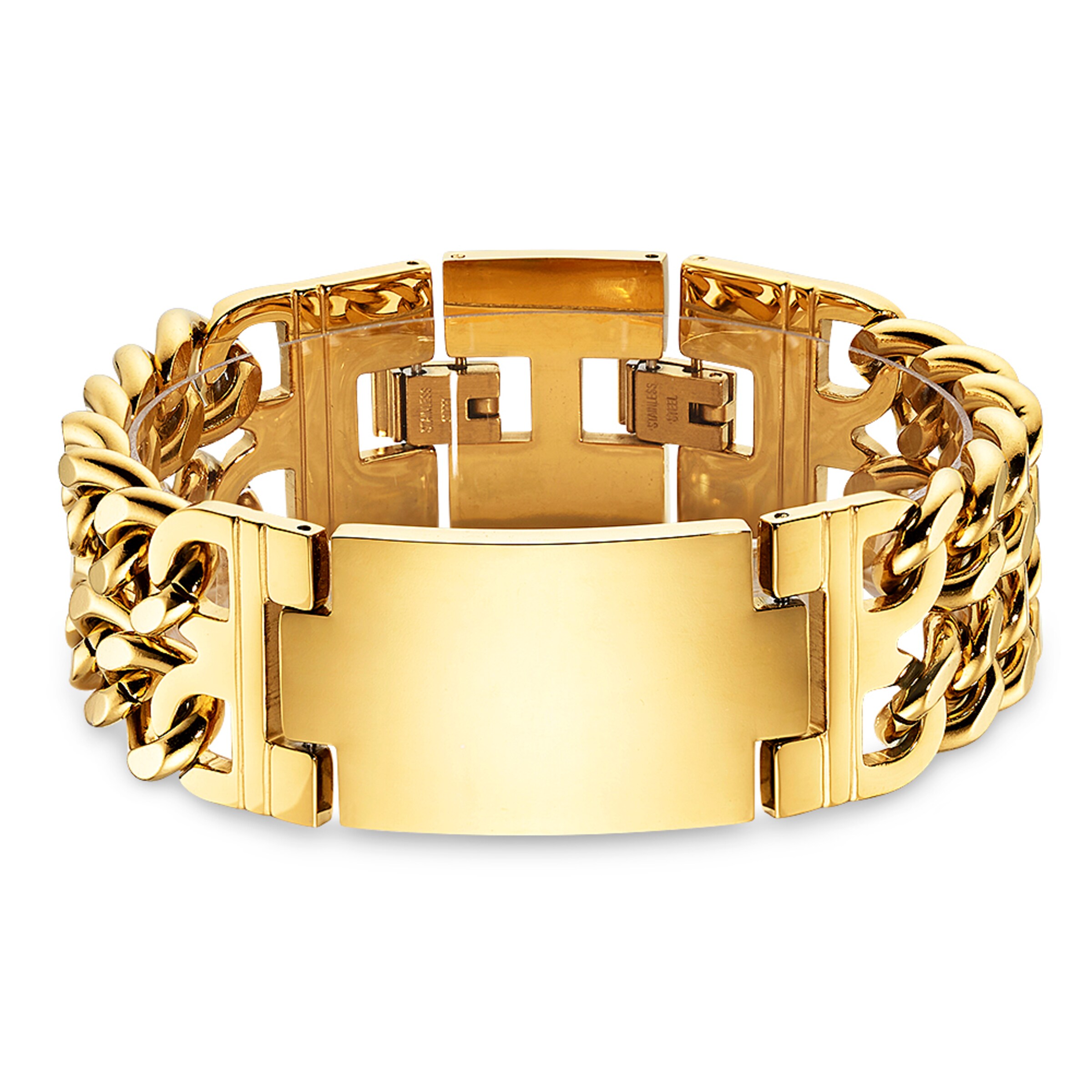 Bruno Banani LM Armband in Gold: Vorderseite