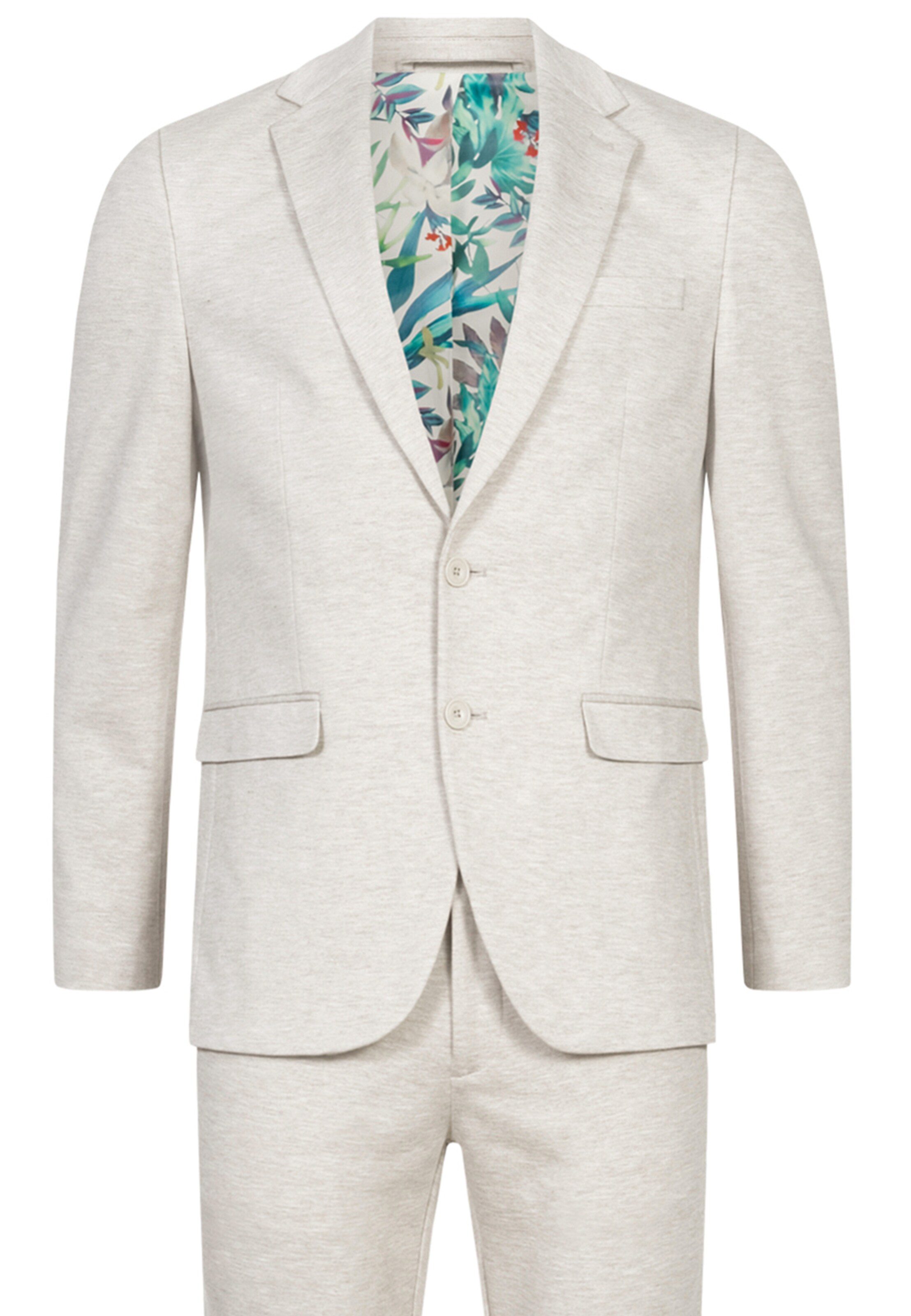 JEFF Slim fit Suit 'Ezra' in Beige