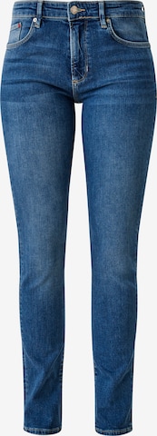 s.Oliver גזרת סלים ג'ינס בכחול: מלפנים