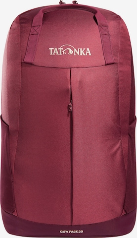 TATONKA Rucksack 'City Pack 20' in Rot: predná strana