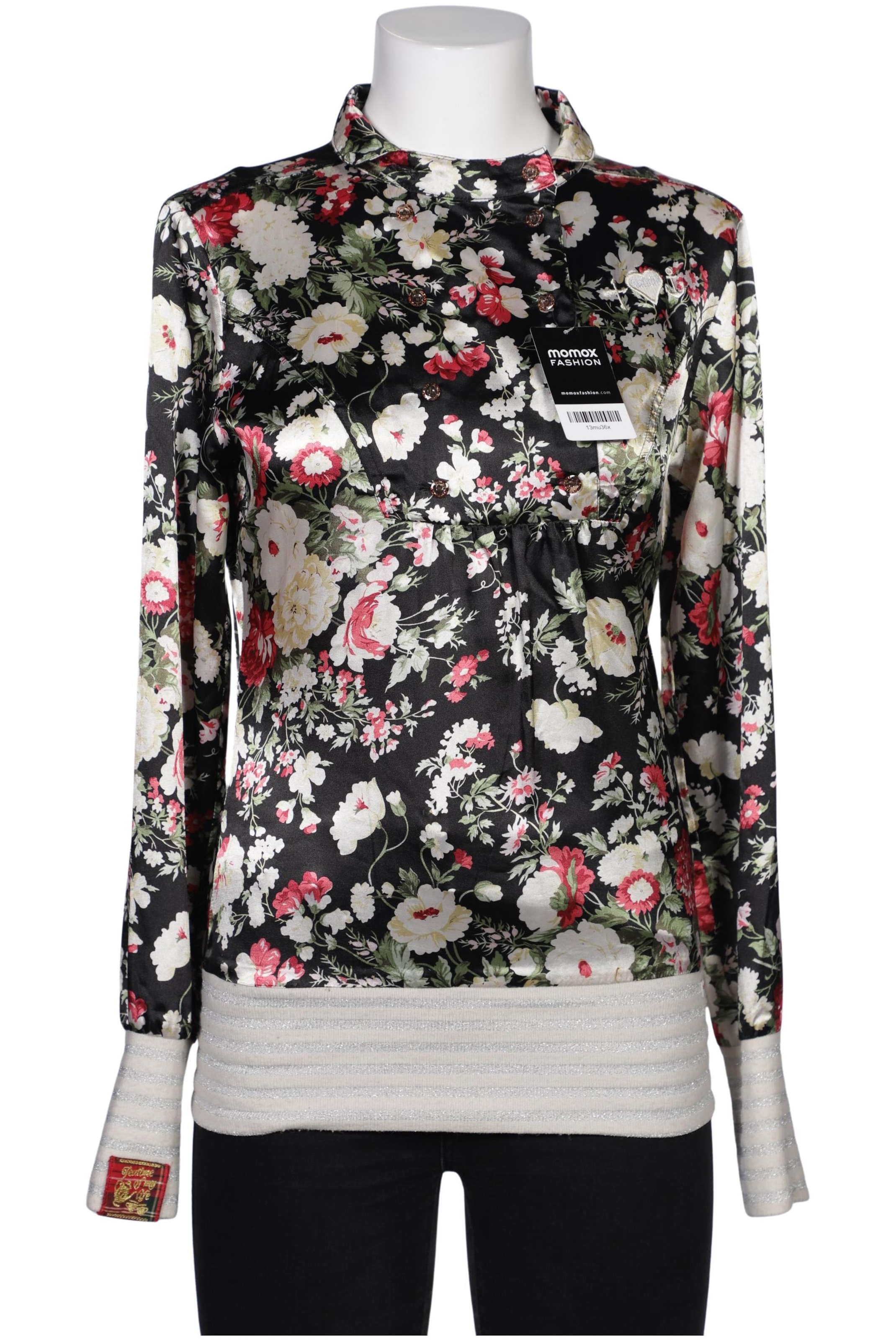 Blutsgeschwister Bluse M in Mischfarben: Vorderseite