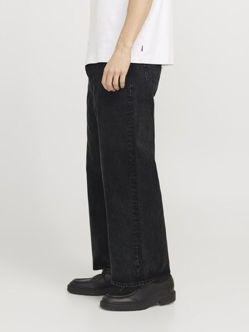 JACK & JONES Loosefit Jeans 'JJIDAVE JJCOOPER' in Zwart