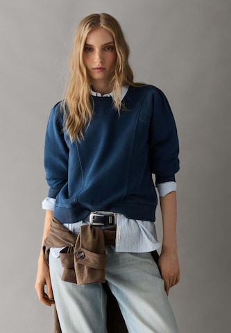 Sweat-shirt 'Belit' Pepe Jeans en bleu : devant