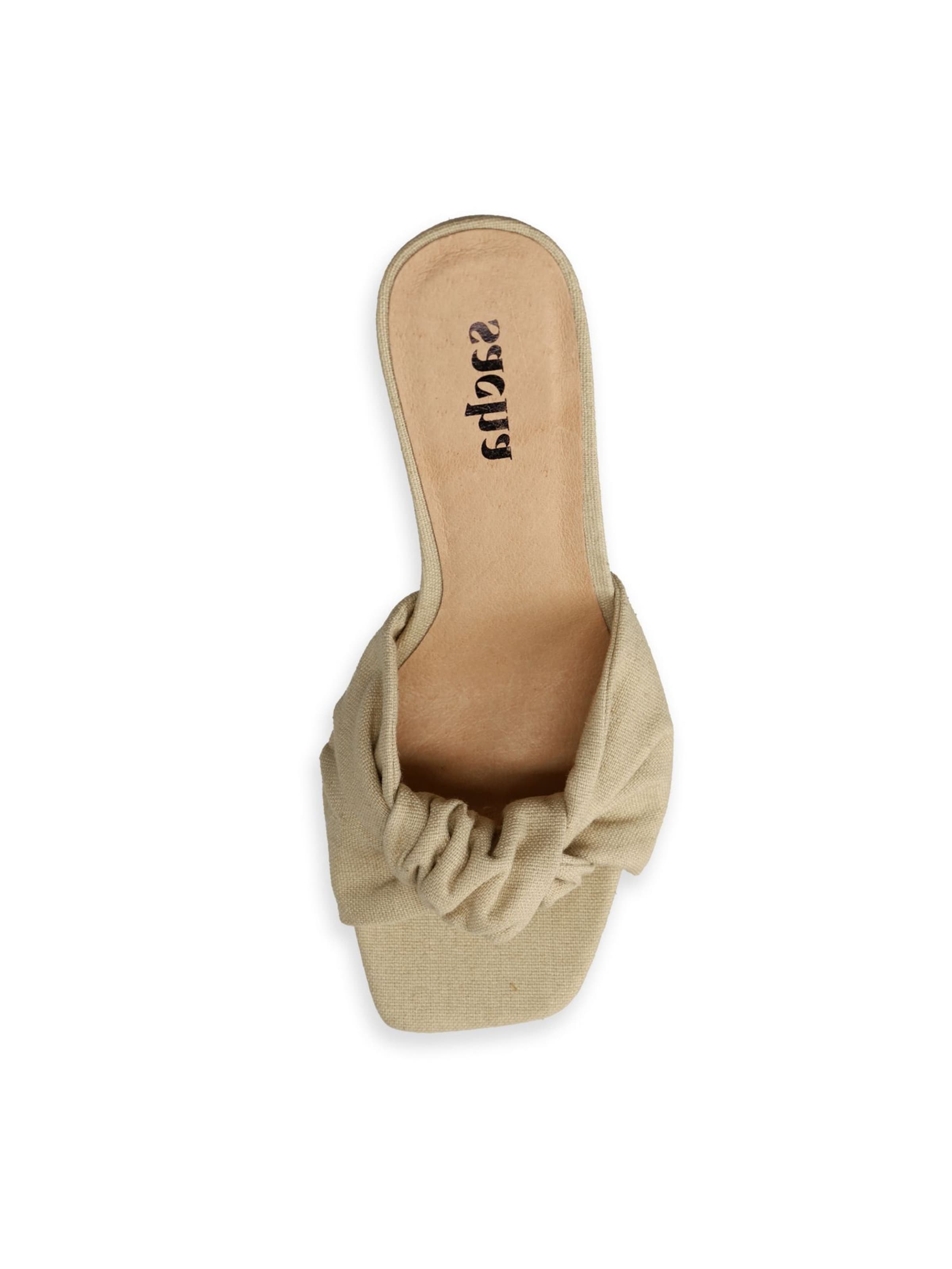 Mule SACHA en beige
