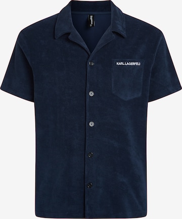 mėlyna Karl Lagerfeld Standartinis modelis Marškiniai: priekis