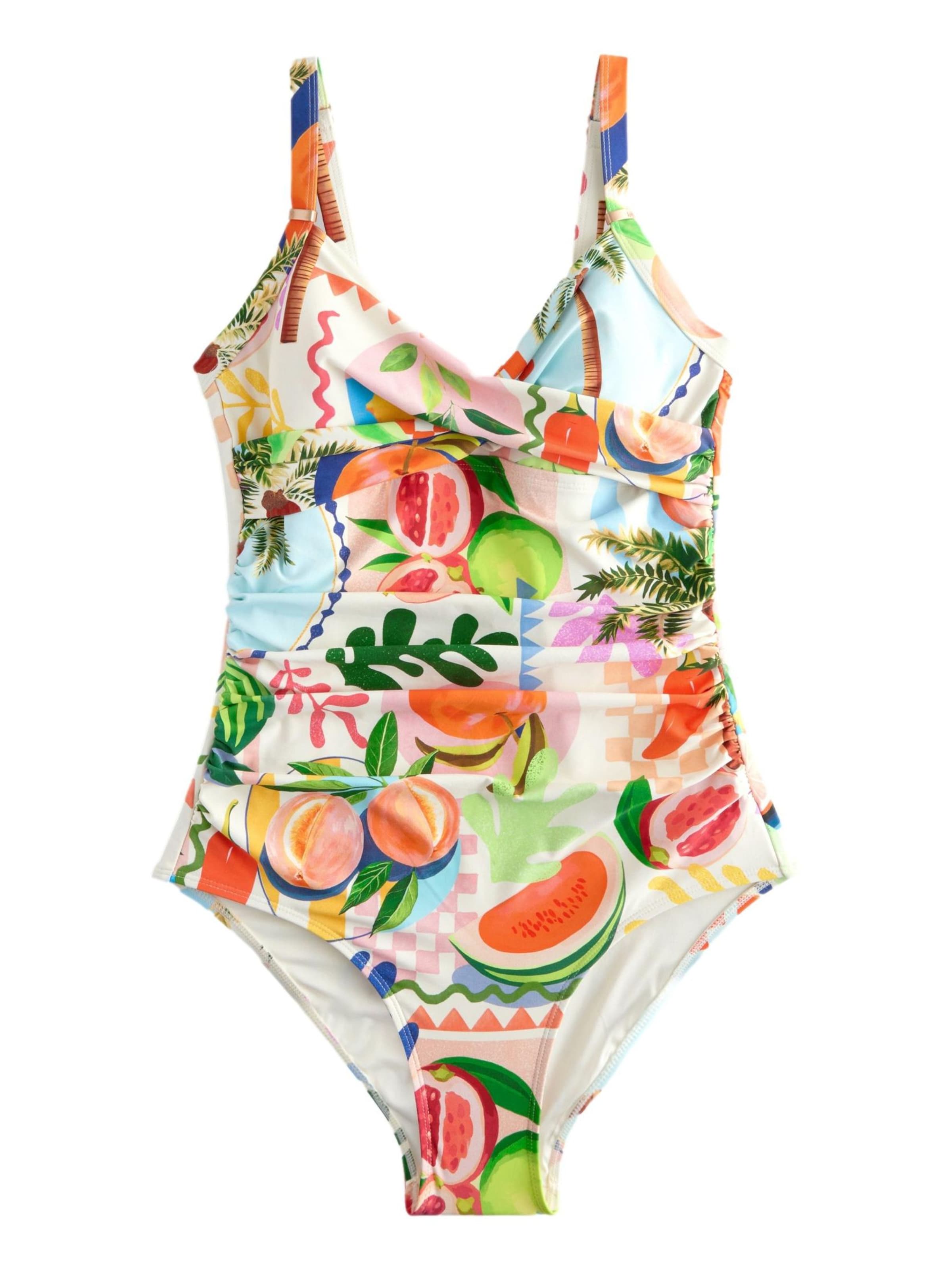 Next T-Shirt Uimapuku värissä monivärinen: etupuoli