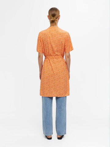 OBJECT Shirt dress 'Ema Elise' in Orange