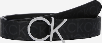 Ceinture Calvin Klein en noir : devant