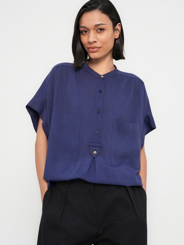 Chemisier 'CAMILLE' sessun en bleu
