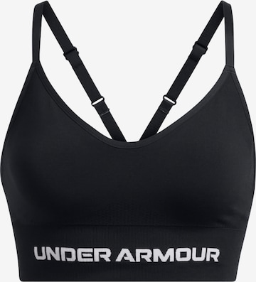 Bustino Reggiseno sportivo 'Vanish Seamless' di UNDER ARMOUR in nero: frontale