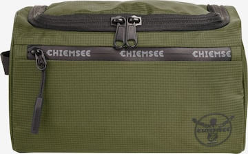 CHIEMSEE Kulturtasche 'LIGHT N BASE' in Grün: Vorderseite