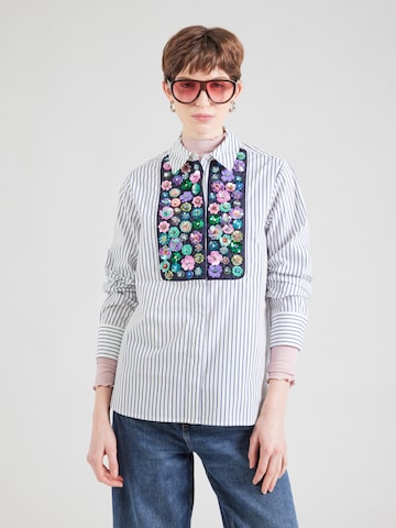 Essentiel Antwerp Blouse in Blue: front