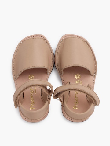 Sandales Pisamonas en beige