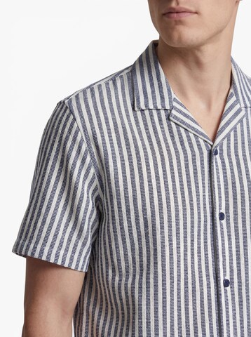 SELECTED Comfort fit Button Up Shirt 'SLHSAL' in Blue
