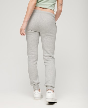 Superdry Tapered Broek 'Essential' in Grijs