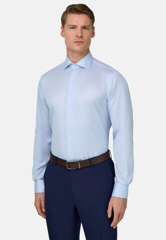 Boggi Milano - Ajuste regular Camisa en azul: frente