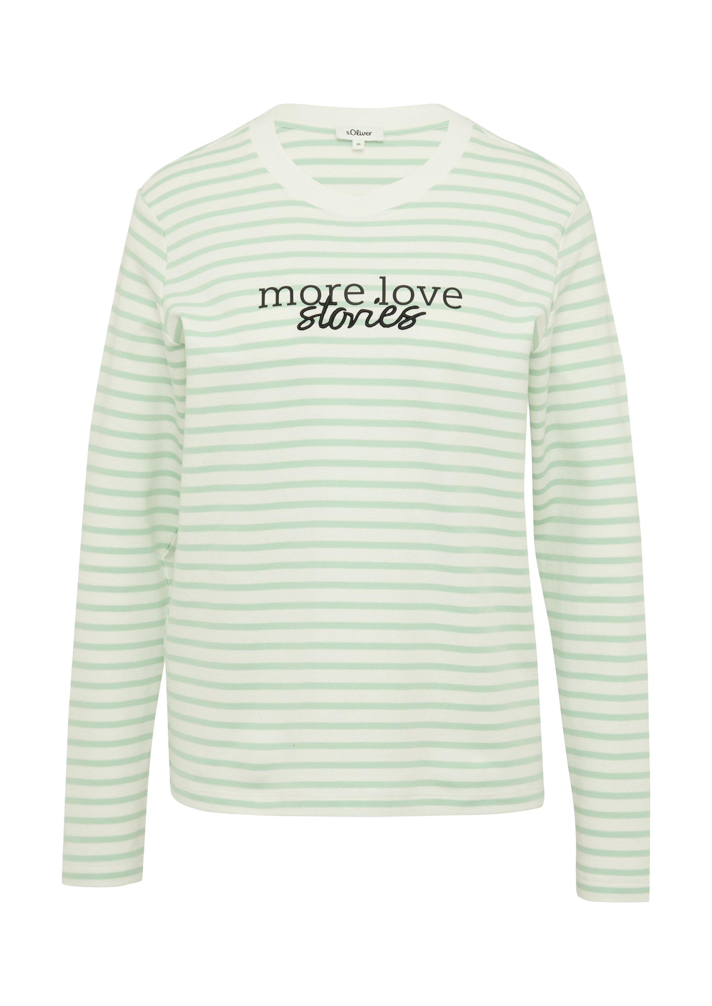 s.Oliver - Camisa em verde: frente