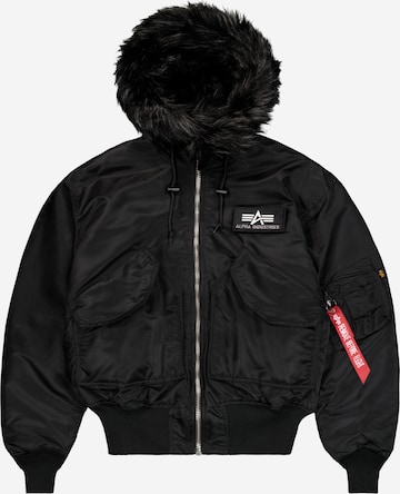 Veste d’hiver '45P' ALPHA INDUSTRIES en noir : devant
