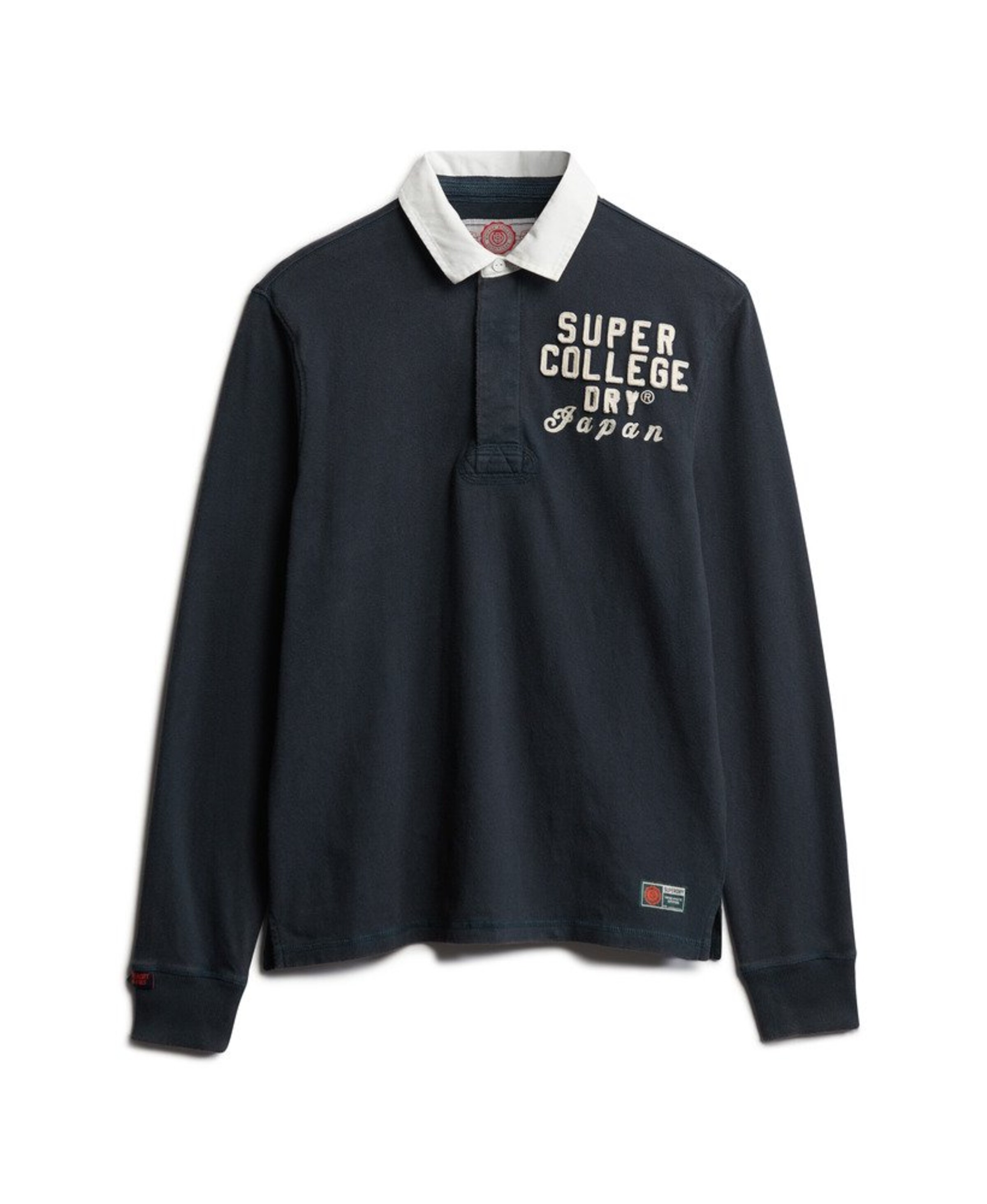Superdry Sweatshirt in de kleur Crème / Marine, Productweergave