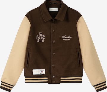 Veste mi-saison Another Cotton Lab en marron : devant
