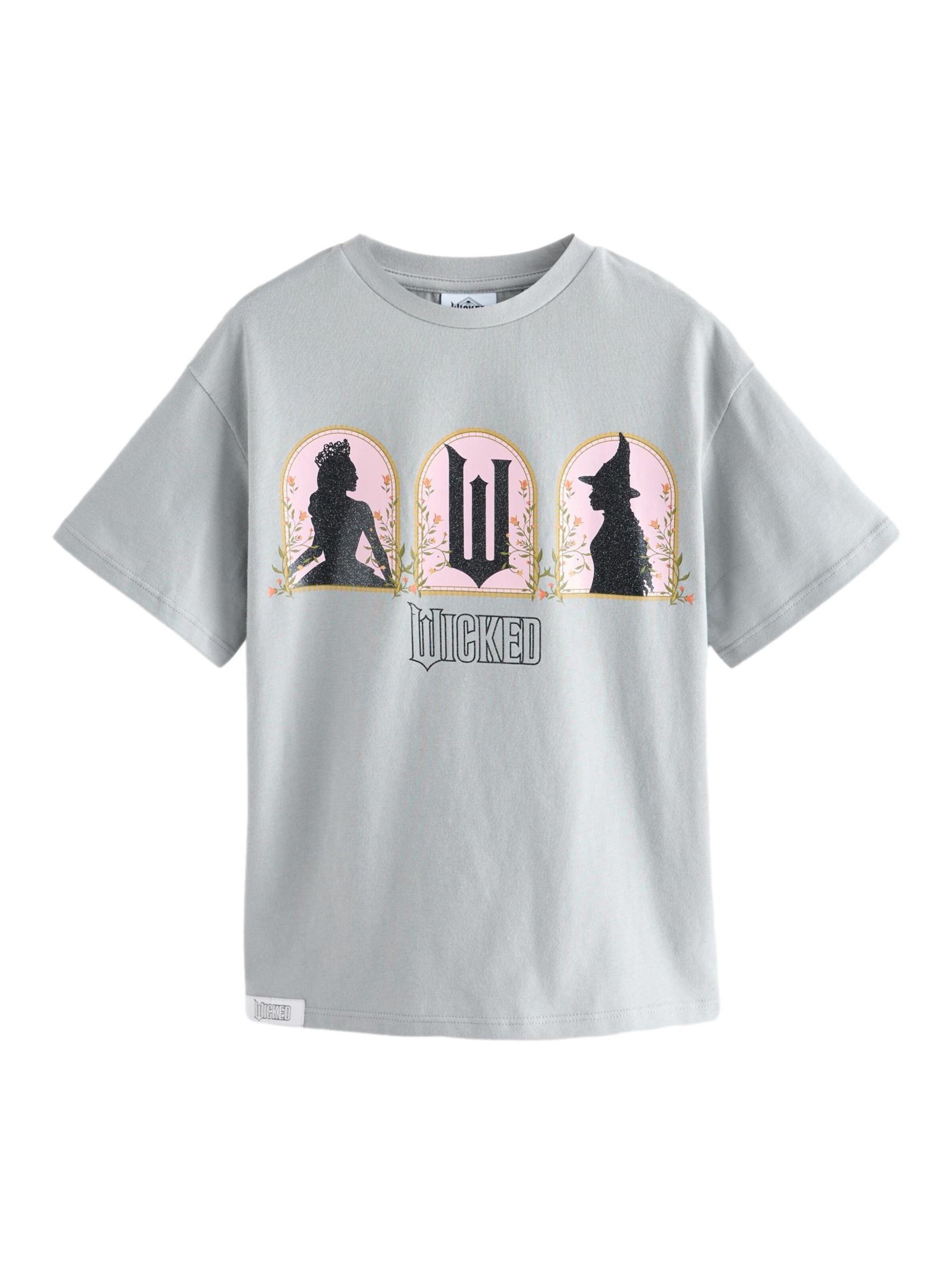 T-Shirt Next en gris : devant