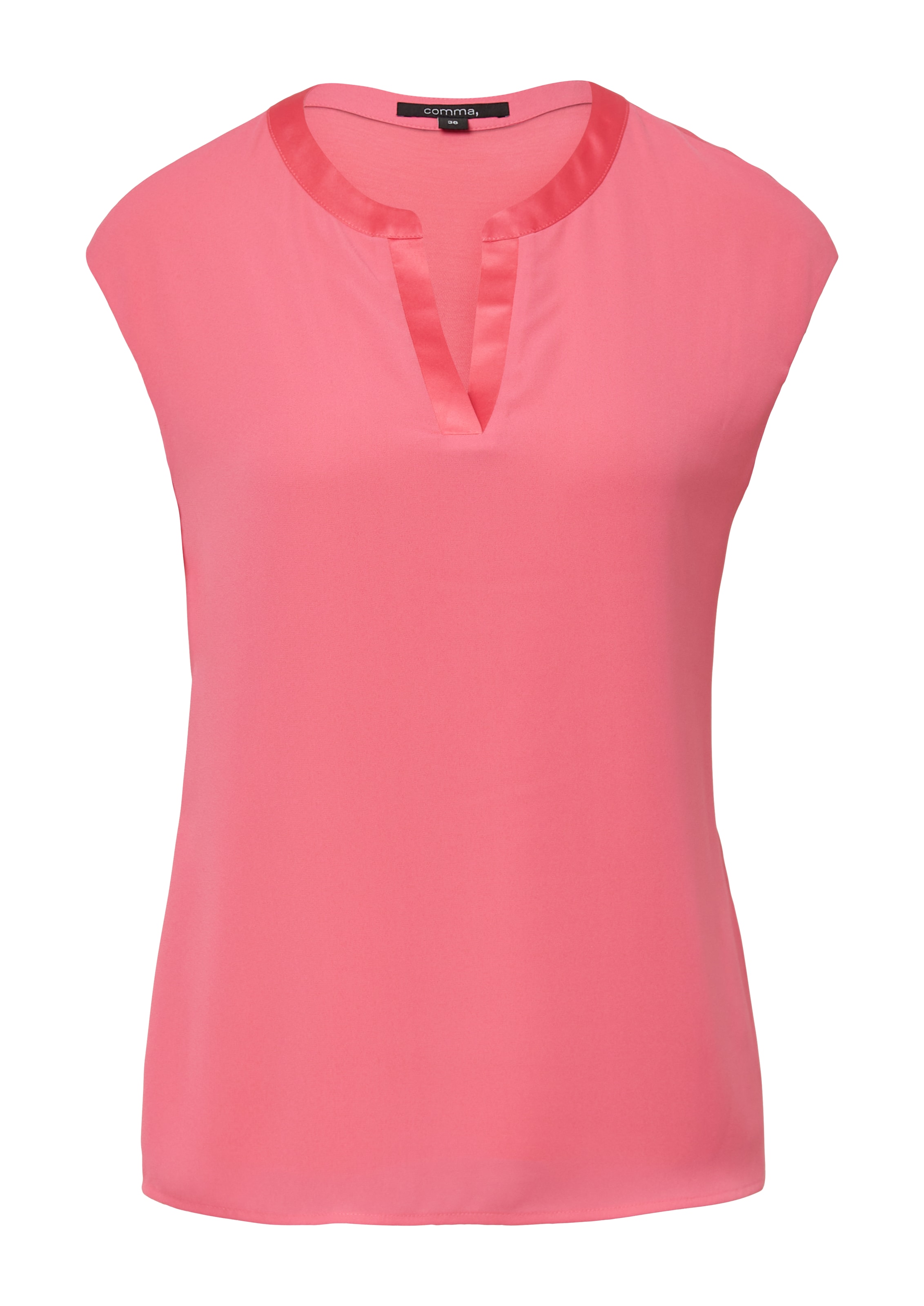 COMMA Bluse in Pink: Vorderseite
