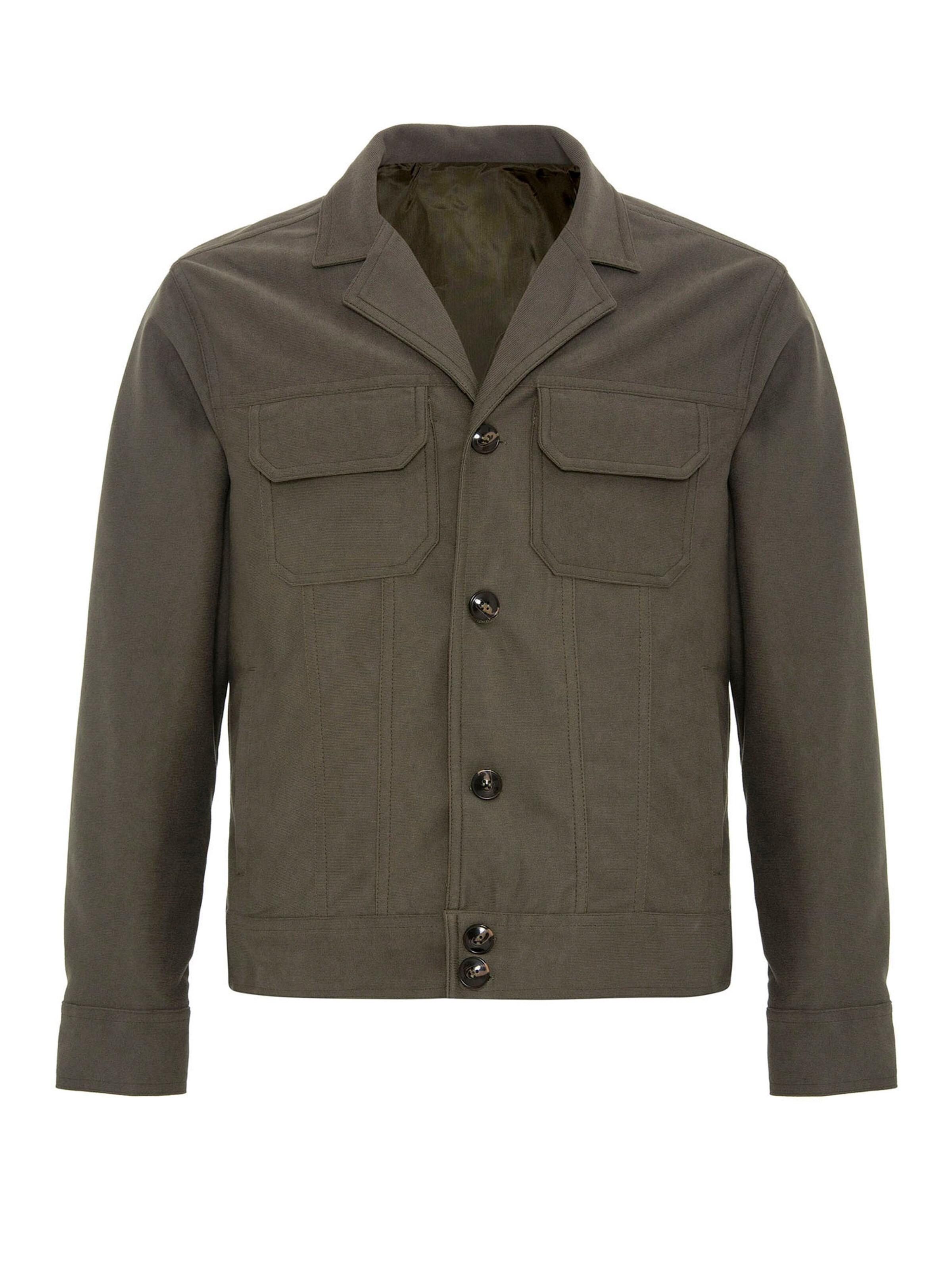 Antioch Overgangsjakke i grøn: forside