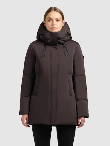 khujo Winterjas 'Allap' in Lila: voorkant