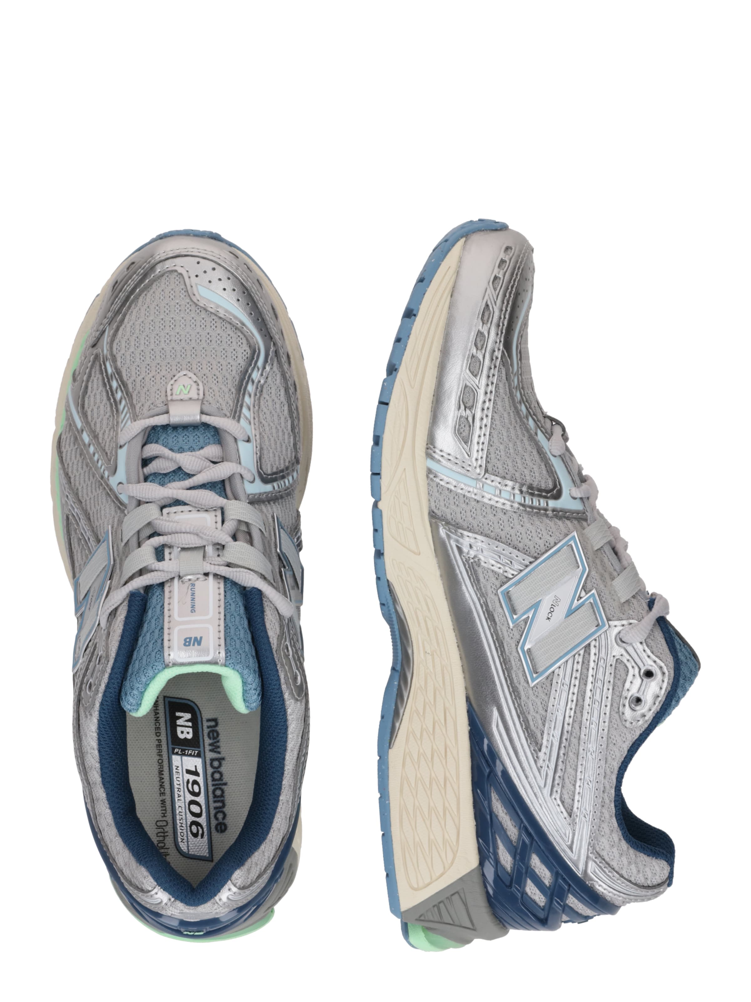 Baskets basses '1906' new balance en argent