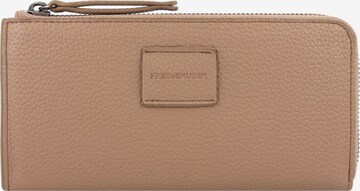 FREDsBRUDER Wallet 'Lanbe' in Brown: front